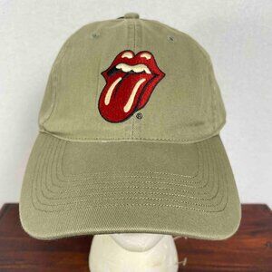 Rolling Stones NWT Y2K Adjustable Strapback Baseball Cap O/S